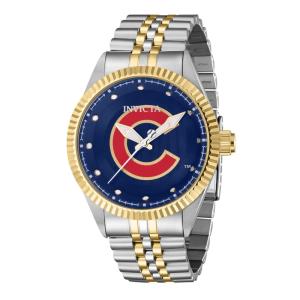 Relgio masculino MLB Chicago Cubs - 43 mm. Ao. Ouro 42937