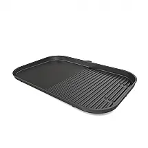 Placa para grelhar XL Woodfire Grill. para OG800 por OG900. Cerâmica. Chapa para grelhar preta preta
