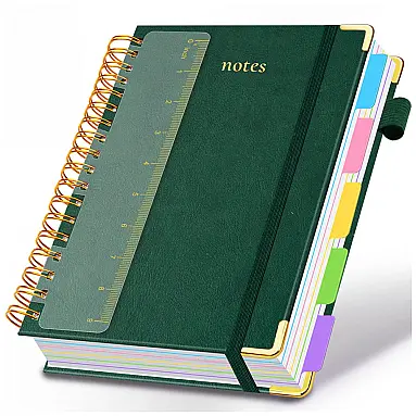 Caderno universitário espiral capa dura