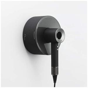Base de secador de cabelo para acessórios supersônicos e bicos Dyson, suporte combinado e estojo edição preta de couro natural, OSTAY
