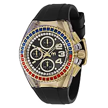 Relgio feminino TechnoMarine Cruise Glitz - 40 mm. Preto ZG-TM-121047