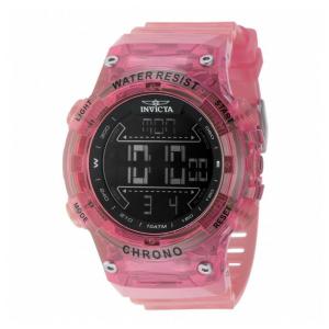 Relógio Masculino Invicta Racing Digital 52mm, Transparente, Rosa 49047