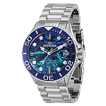 Grande relgio feminino automtico de diamante de 0,05 quilates com mostrador Abalone - 40,7 mm. Ao 40147