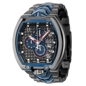 Relógio Masculino de Quartzo Reserve, Invicta 39447, Cinza e Azul Escuro