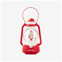 Luminária de Bola de Cristal da Série Cartas do Boneco de Neve DIMOO Caixa Surpresa,Pop Mart