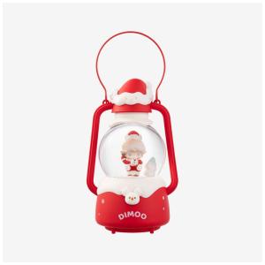 Luminária de Bola de Cristal da Série Cartas do Boneco de Neve DIMOO Caixa Surpresa,Pop Mart