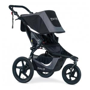 Carrinho de corrida BOB Gear Revolution Flex 3.0, preto grafite