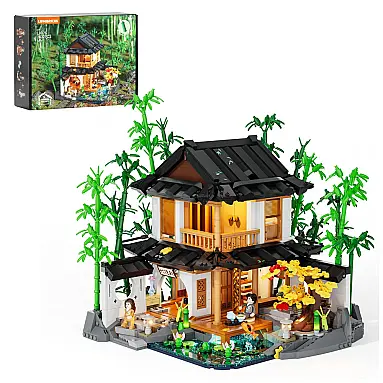 Conjunto de construção Lumibricks Bamboo