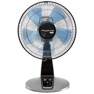 Ventilador de Mesa VU2660 Portátil com 5 Vel e Controle Remoto 1500W, 110vV ROWENTA 1830006169, Cinza