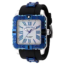 Subaqua Swiss Ronda 503 Calibre Relgio Masculino com Mostrador em Madreprola - 44mm. Preto 44157