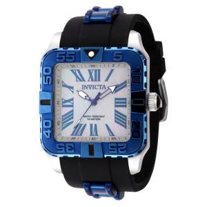 Subaqua Swiss Ronda 503 Calibre Relgio Masculino com Mostrador em Madreprola - 44mm. Preto 44157