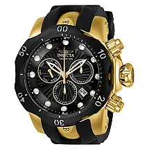 Relógio Masculino Venom, Invicta 24257, Preto e Dourado