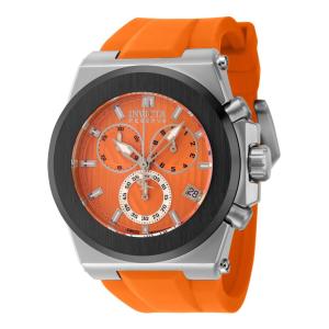 Relgio masculino reserva Akula Swiss ETA G10.212 calibre - 50,25 mm, cor laranja - Invicta.