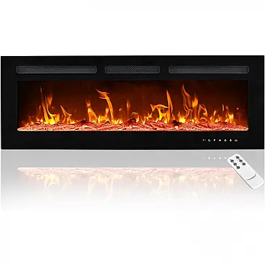 Lareira Elétrica de Embutir A43x76L,