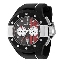 Relógio Masculino de Quartzo S1 Rally 52, Invicta 44357, Preto e Branco