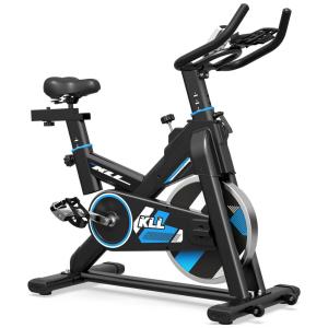 Bicicleta Ergométrica com Assento e Guiador Ajustáveis, LABODI, Preto