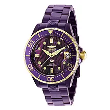 Relógio Feminino Analógico Automático 38mm, Invicta Pro Diver 38757, Roxo