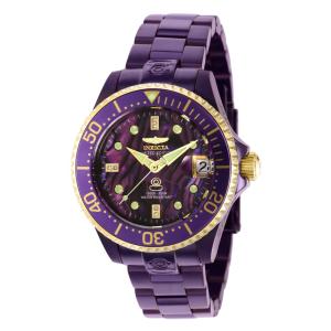 Relógio Feminino Analógico Automático 38mm, Invicta Pro Diver 38757, Roxo