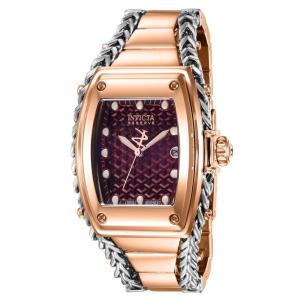 Relógio Feminino Invicta Reserve Gladiator Swiss Ronda 505 Calibre, Aço, Ouro Rosa 41957