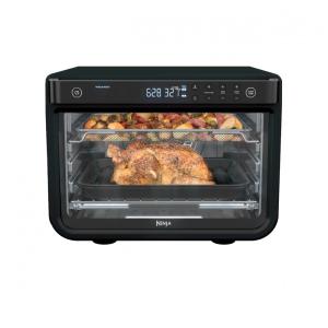 Forno Elétrico 8 em 1 com Função Air Fryer, 110V 1800W, Ninja DT202BK, Preto