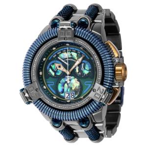 Reserve King Python 0,33 quilates diamante suo Ronda 8040.N calibre relgio masculino com mostrador Abalone - 50 mm.