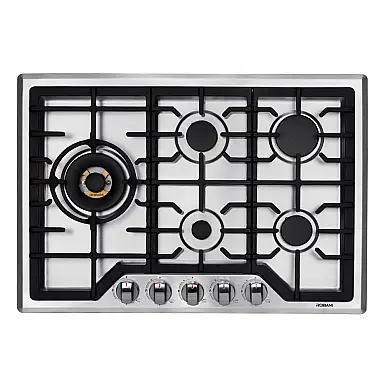 Cooktop a gás 5 queimadores
