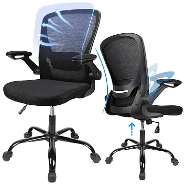 Cadeira de Escritório Ergonômica Giratória