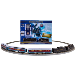 Conjunto de Trem Trenzinho Elétrico LIONEL The Polar Express com Controle Remoto, para Adultos e Crianças