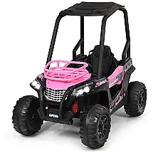 Costzon Ride Gipe p, Adultos Off Road 4X4 Até 15 KM, H, Recarregável, Rosa