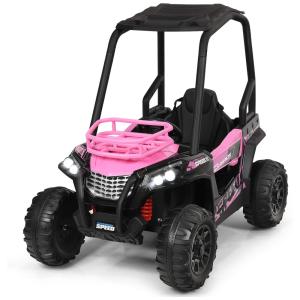 Costzon Ride Gipe p, Adultos Off Road 4X4 Até 15 KM, H, Recarregável, Rosa
