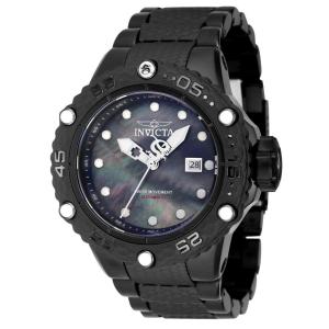 Relógio Masculino Automático Subaqua com Mostrador em Madrepérola, Invicta 40067, Preto