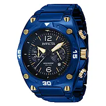 Relgio Aviador Masculino - 50mm. Azul 40267