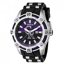 Relógio Invicta Masculino MEB Rockets Aço Preto 52mm Modelo 43267 - Estilo e Resistência
