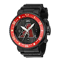 Relgio masculino MLB Arizona Diamondbacks - 52 mm. Preto 42367