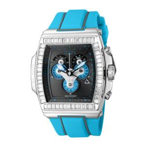 Relgio masculino reserva S1 Rally Diablo Swiss Ronda 5040.F calibre - 51,3 mm. Azul. Cinza 43367