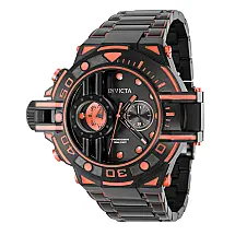 Relgio Masculino das Foras da Coalizo - 54mm. Preto. Vermelho 35367