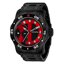 Relgio Masculino Marvel Deadpool - 48mm. Preto 37367