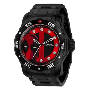 Relgio Masculino Marvel Deadpool - 48mm. Preto 37367