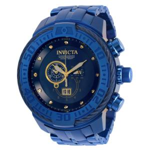 Bolt 0,05 quilates diamante suo Ronda 5050.B relgio masculino calibre - 65 mm. Azul 34467