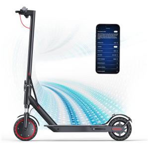 Patinete Elétrico para Adultos com Alcance 40km e Peso 100 kg, Aovowheel ES7, Preto