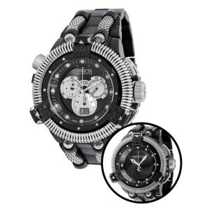 Relógio Masculino de Quartzo King Python, Invicta 40567, Preto e Prata