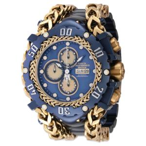Relógio Automático em Aço Inoxidável, Invicta 44567, Azul Escuro e Dourado