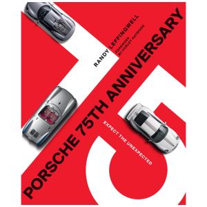 Porsche 75 Aniversário, Espere o Inesperado, Livro de Capa Dura em Inglês, 256 Páginas