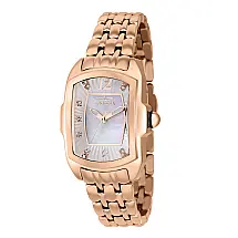 Relgio feminino Lupah com mostrador em madreprola - 29 mm. Ouro Rosa 39767