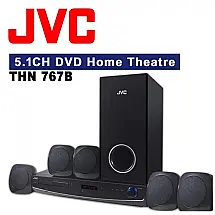 Home Theater JVC THN767 5.1 Canais DVD Multissistema Livre de Região Bivolt 110V 220V
