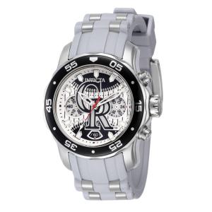 Relgio unissex MLB Colorado Rockies - 38 mm. Ao. Cinza 42867