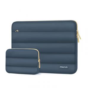MOSISO Estojo Puffy para Laptop 13-13,3" Compatível com MacBook Air/Pro 13-14, HP, Dell, ASUS, Lenovo, Bolsa Horizontal com Estojo Pequeno
