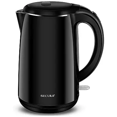Chaleira Elétrica 1.7L, Aço Inoxidável,
