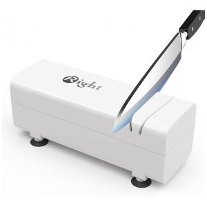 Afiador Elétrico para Facas, Tesouras e Canivetes, 110v, RIGHT, Branco