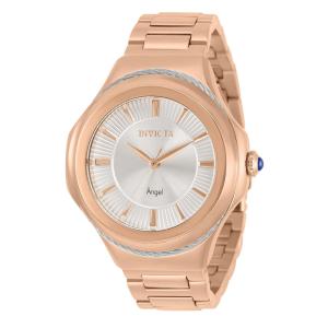 Relógio Feminino de Quartzo Angel, Invicta 31077, Ouro Rosa